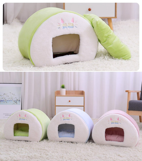 Pet Dog Cat House Warm Comfort Pet Deep Sleeping Nest Cave for Cats Dogs Winter Cat Bed Mat Basket Puppy Kennel Beds Cama Gato | Vimost Shop.