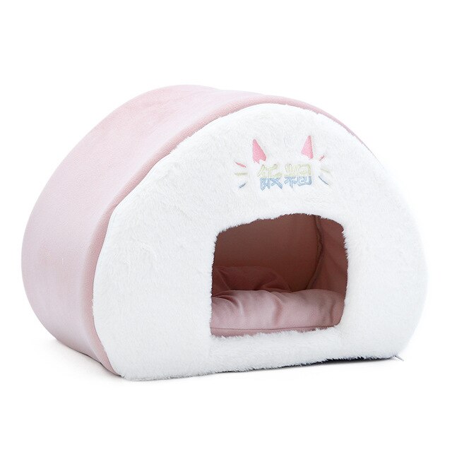Pet Dog Cat House Warm Comfort Pet Deep Sleeping Nest Cave for Cats Dogs Winter Cat Bed Mat Basket Puppy Kennel Beds Cama Gato | Vimost Shop.