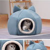 Pet Dog Cat Tent House Kennel Winter Warm Nest Soft Sleeping Sofa Pad Animal Puppy Cave Sleeping Mat Nest Kennel Pet Supplies | Vimost Shop.