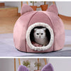Pet Dog Cat Tent House Kennel Winter Warm Nest Soft Sleeping Sofa Pad Animal Puppy Cave Sleeping Mat Nest Kennel Pet Supplies | Vimost Shop.