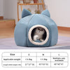 Pet Dog Cat Tent House Kennel Winter Warm Nest Soft Sleeping Sofa Pad Animal Puppy Cave Sleeping Mat Nest Kennel Pet Supplies | Vimost Shop.