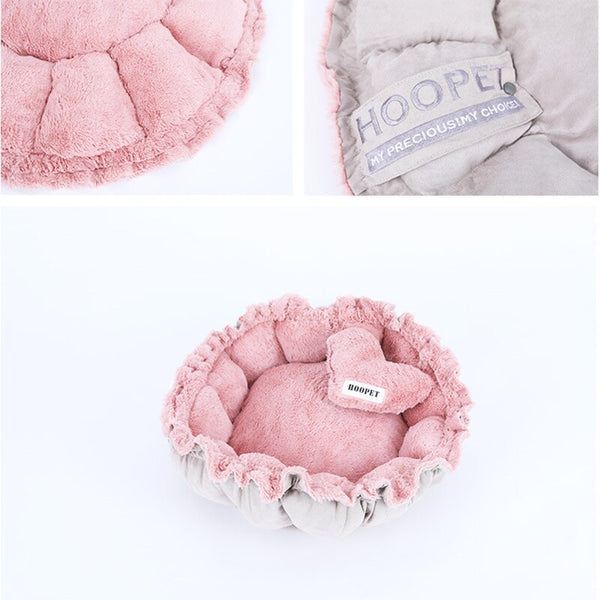 Pet Cat Bed House Winter Warm Cat Sleeping Cushion Soft Cozy Sofa Blanket Fluffy Kennel Mat for Small Large Dog Cat Pet Supplies | Vimost Shop.