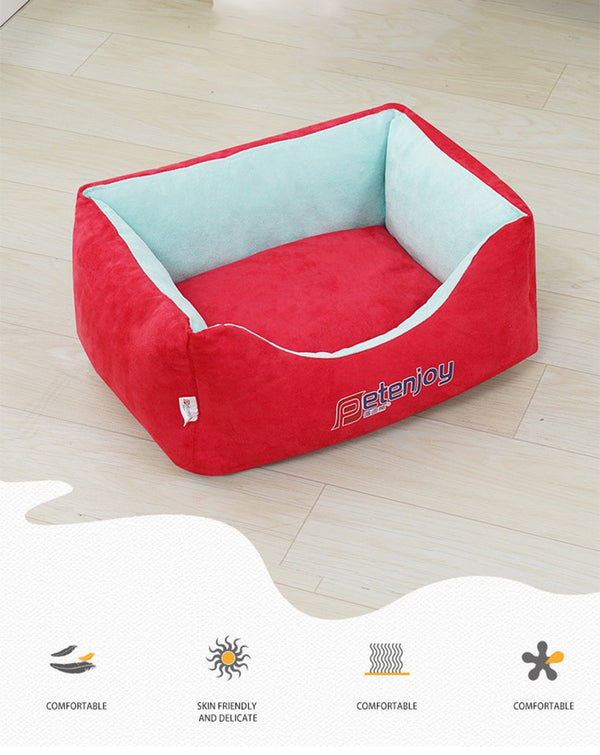 Pet Dog Bed Super Soft Dog Kennel Comfortable Cat Deep Sleeping Bag Sofa Basket Pet House Bed for Teddy Small Dogs Cats Supplies | Vimost Shop.