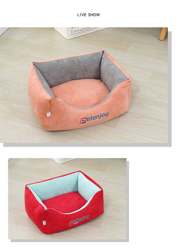Pet Dog Bed Super Soft Dog Kennel Comfortable Cat Deep Sleeping Bag Sofa Basket Pet House Bed for Teddy Small Dogs Cats Supplies | Vimost Shop.