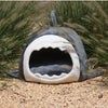 Warm Pet Dog Bed Shark Shape Breathable Cat House Winter Waterproof Sleeping Kennel Soft Comfortable Sofa Cushion for Cats Dogs | Vimost Shop.