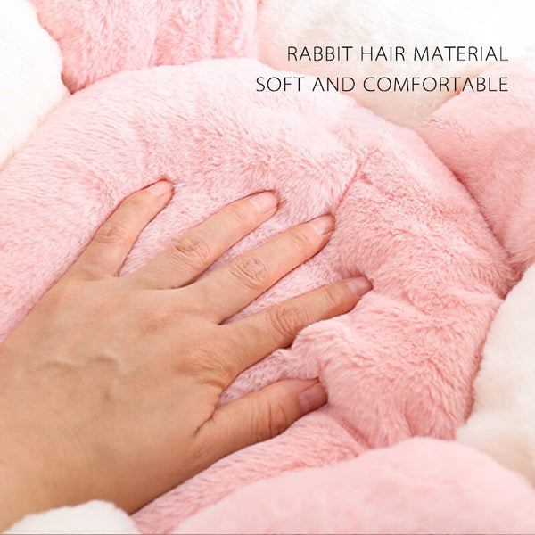Flower Shaped Cat Bed Indoor Cozy Pet Beds Ultra Soft Plush Dog Basket Sunbed Warm Self-Warming House Sleeping Bag Cushion Mat | Vimost Shop.