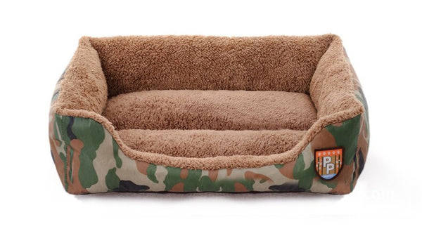 Pet Dog Bed Military Style Camouflage Kennel Washable House Warm Mat Soft Pets Sleeping Cushion For Small Medium Large Dogs Cats | Vimost Shop.