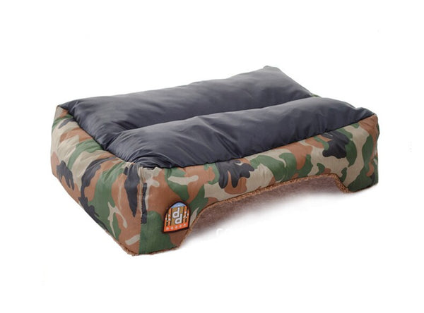 Pet Dog Bed Military Style Camouflage Kennel Washable House Warm Mat Soft Pets Sleeping Cushion For Small Medium Large Dogs Cats | Vimost Shop.