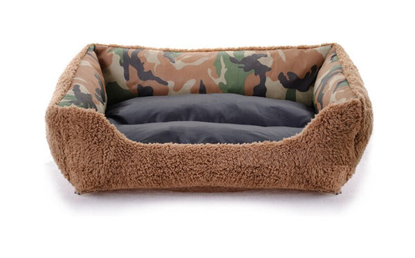 Pet Dog Bed Military Style Camouflage Kennel Washable House Warm Mat Soft Pets Sleeping Cushion For Small Medium Large Dogs Cats | Vimost Shop.