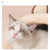 Pet Bed Dog House Winter Warm Sleeping Cage Soft Cozy Puppy Kennel for Dogs Cats Semi-Enclosed Monkey-shaped Cushion Pets Nest | Vimost Shop.