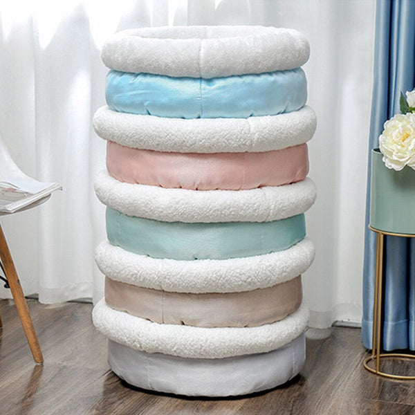 Soft Pet Bed Dog Cat House Puppy Kennel Winter Warm Nest Sofa Cushion Lamb Cashmere Pet Mat  for Cats Dogs Pet Sleeping Supplies | Vimost Shop.