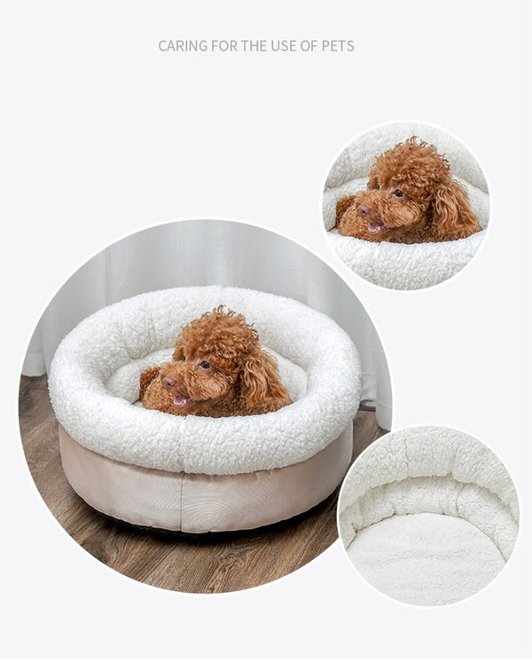 Soft Pet Bed Dog Cat House Puppy Kennel Winter Warm Nest Sofa Cushion Lamb Cashmere Pet Mat  for Cats Dogs Pet Sleeping Supplies | Vimost Shop.