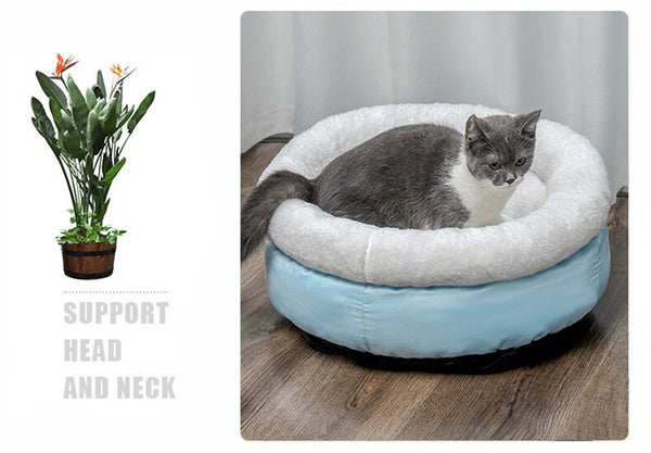 Soft Pet Bed Dog Cat House Puppy Kennel Winter Warm Nest Sofa Cushion Lamb Cashmere Pet Mat  for Cats Dogs Pet Sleeping Supplies | Vimost Shop.