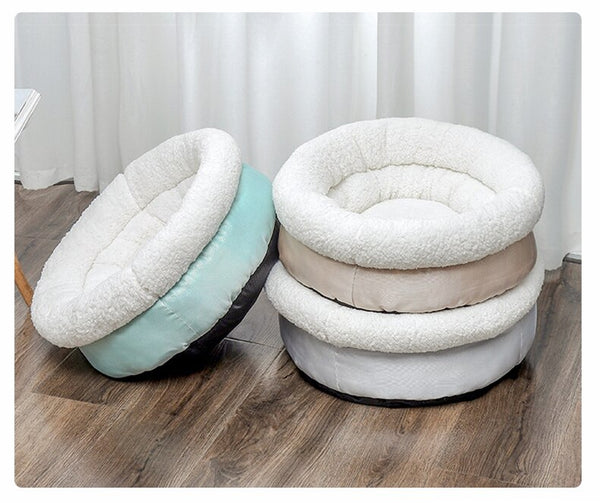 Soft Pet Bed Dog Cat House Puppy Kennel Winter Warm Nest Sofa Cushion Lamb Cashmere Pet Mat  for Cats Dogs Pet Sleeping Supplies | Vimost Shop.