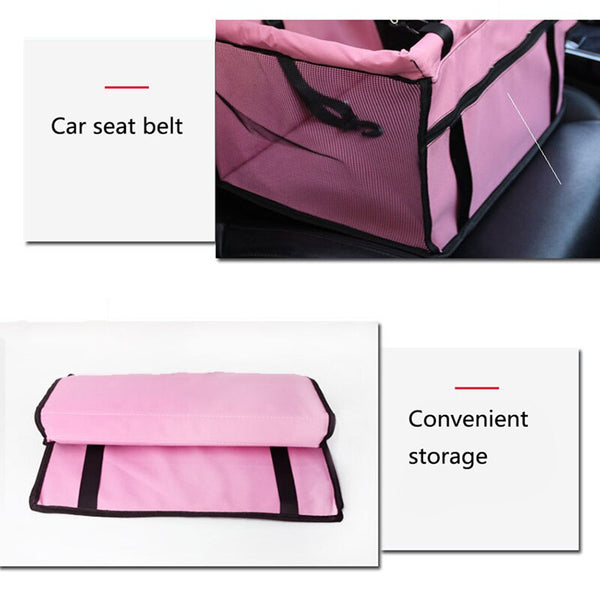 Pet Carrier Dog Car Seat Cover Carrying for Dogs Cats Mat Blanket Rear Back Hammock Pet Carriers Bag Protector transportin perro | Vimost Shop.
