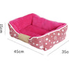 Non-slip Pet Dog Bed Soft Comfortable Pet Sofa Winter Warm Cat House Puppy Cushion Removable Pets Sleeping Bed Mat for Dogs Cats | Vimost Shop.