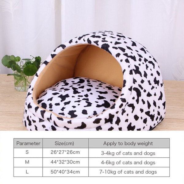 Pet Dog House Winter Warm Mat Breathable Cave Basket Soft Pet Sofa Non-slip Bed Nest For Cats Dogs Pets Deep Sleeping Supplies | Vimost Shop.