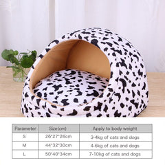 Pet Dog House Winter Warm Mat Breathable Cave Basket Soft Pet Sofa Non-slip Bed Nest For Cats Dogs Pets Deep Sleeping Supplies