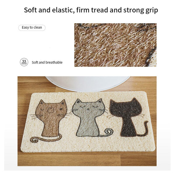 Waterproof PVC Pet Dog Cat Litter Mat Breathable Pet Sleeping Pads for Dog Cat Cute Pattern Kitten Feeding Drinking Mat Supplies | Vimost Shop.