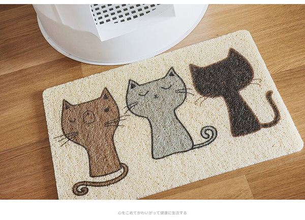 Waterproof PVC Pet Dog Cat Litter Mat Breathable Pet Sleeping Pads for Dog Cat Cute Pattern Kitten Feeding Drinking Mat Supplies | Vimost Shop.