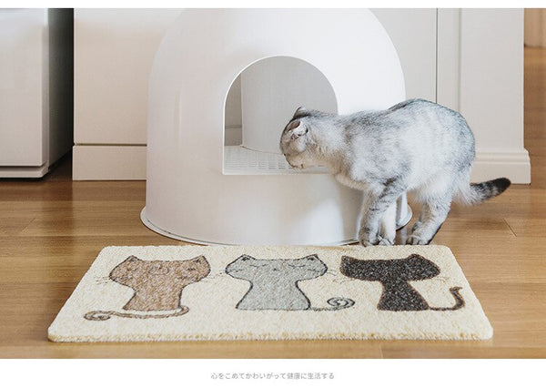 Waterproof PVC Pet Dog Cat Litter Mat Breathable Pet Sleeping Pads for Dog Cat Cute Pattern Kitten Feeding Drinking Mat Supplies | Vimost Shop.