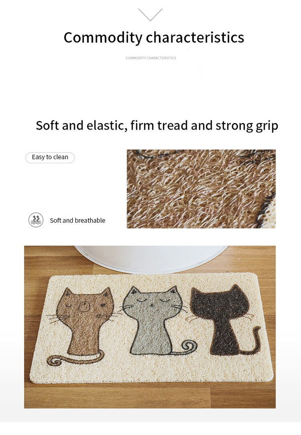 Waterproof PVC Pet Dog Cat Litter Mat Breathable Pet Sleeping Pads for Dog Cat Cute Pattern Kitten Feeding Drinking Mat Supplies | Vimost Shop.
