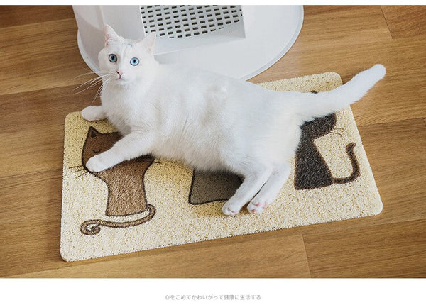 Waterproof PVC Pet Dog Cat Litter Mat Breathable Pet Sleeping Pads for Dog Cat Cute Pattern Kitten Feeding Drinking Mat Supplies | Vimost Shop.