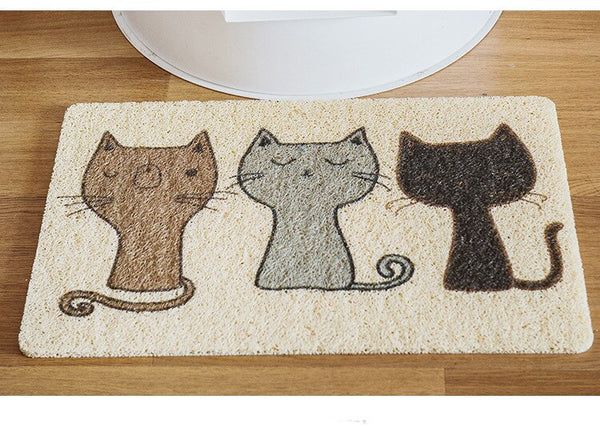 Waterproof PVC Pet Dog Cat Litter Mat Breathable Pet Sleeping Pads for Dog Cat Cute Pattern Kitten Feeding Drinking Mat Supplies | Vimost Shop.