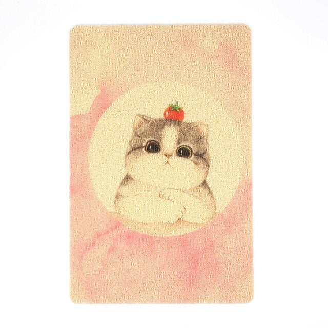 Waterproof PVC Pet Dog Cat Litter Mat Breathable Pet Sleeping Pads for Dog Cat Cute Pattern Kitten Feeding Drinking Mat Supplies | Vimost Shop.