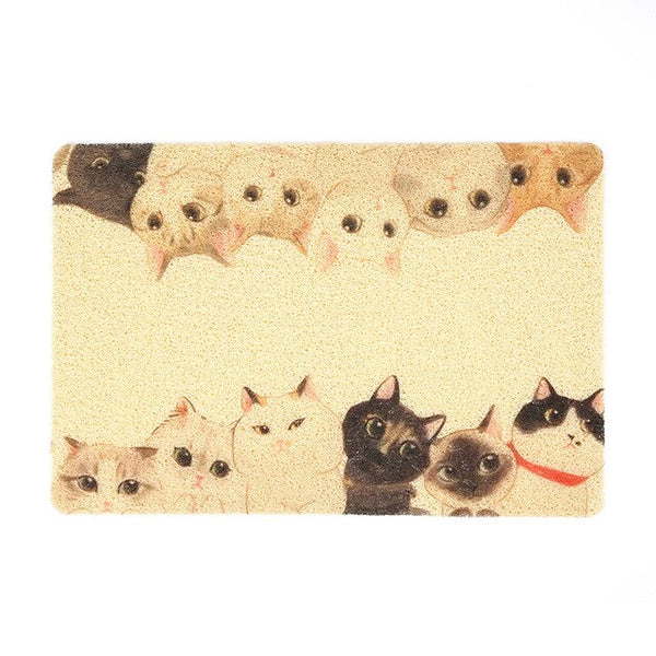 Waterproof PVC Pet Dog Cat Litter Mat Breathable Pet Sleeping Pads for Dog Cat Cute Pattern Kitten Feeding Drinking Mat Supplies | Vimost Shop.