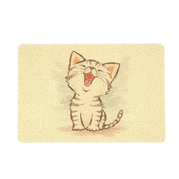 Waterproof PVC Pet Dog Cat Litter Mat Breathable Pet Sleeping Pads for Dog Cat Cute Pattern Kitten Feeding Drinking Mat Supplies | Vimost Shop.