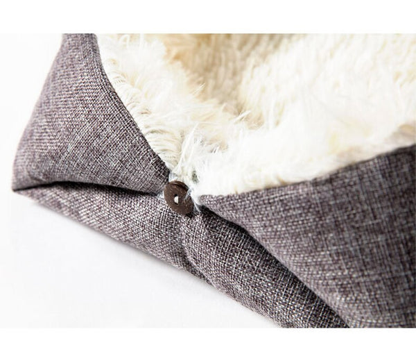 Pet Cat Bed Soft Long Plush Mat Winter Warm Cat Cushion Small Dog Kennel Comfortable Mattress For Cats Dogs Pet Sleeping Product | Vimost Shop.