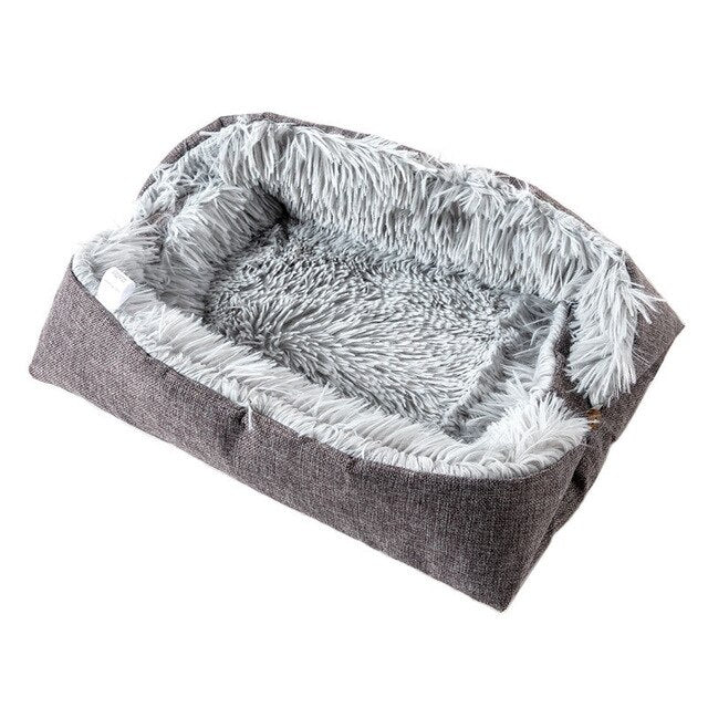 Pet Cat Bed Soft Long Plush Mat Winter Warm Cat Cushion Small Dog Kennel Comfortable Mattress For Cats Dogs Pet Sleeping Product | Vimost Shop.