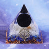 Obsidian Sphere Orgone Pyramid Orgonite Collection With Lapis Lazuli Powerful Energy Orgones | Vimost Shop.