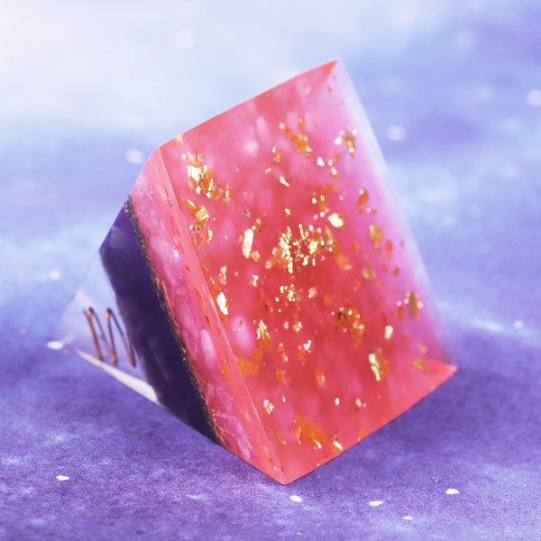 Reiki Healing Energy Amethyst Orgone Pyramid For Emf Protection Chakra Healing Meditation With Crystal And Copper | Vimost Shop.