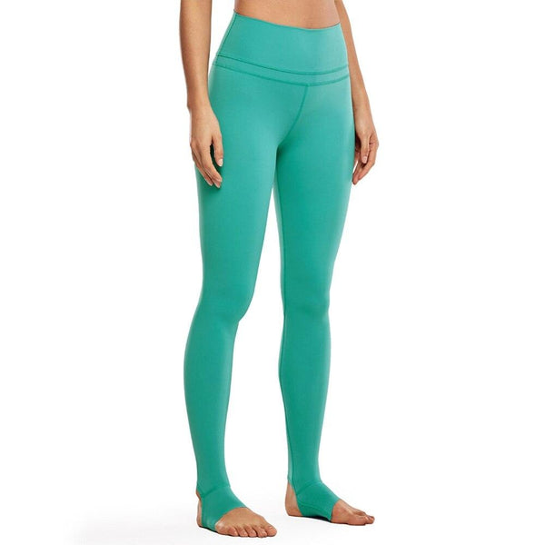 Women's Naked Feeling High Waist Stirrup Leggings Sports Yoga Tights