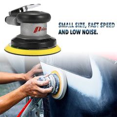 Pneumatic Tool Polishing Machine 5 Inch Round Polished Grinding Random Orbital Grinder Air Sander Sandpaper Polisher Power Tools