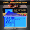 Intelligent Automatic Battery Charger 12V/24VReconditioner Pulse Repair with Digital Display for Car Cell Motorcycle AGM Battery | Vimost Shop.