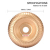 Wood Angle Grinding Wheel Sanding Carving Rotary Tool Abrasive Disc For Angle Grinder Tungsten Carbide Coating Bore 16mm Bore | Vimost Shop.