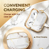 Earphone Case For Airpods Pro Case 360 Degree Protective Marble Case Cover Compatible with Apple AirPods Pro (2019) | Vimost Shop.