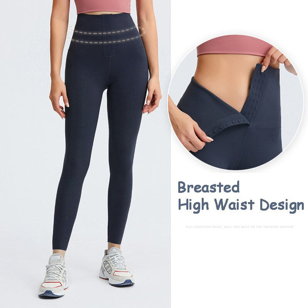 Hip Lift Shaping Yoga Pants High Waist Stretchy Gym Leggings Fitness Workout Tights Push Up Running Leggins Black Sports Pant | Vimost Shop.