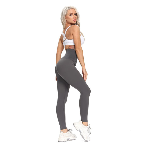 Hip Lift Shaping Yoga Pants High Waist Stretchy Gym Leggings Fitness Workout Tights Push Up Running Leggins Black Sports Pant | Vimost Shop.