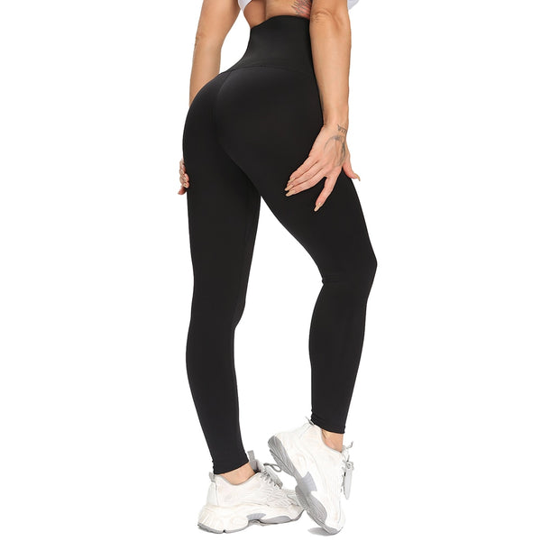 Hip Lift Shaping Yoga Pants High Waist Stretchy Gym Leggings Fitness Workout Tights Push Up Running Leggins Black Sports Pant | Vimost Shop.