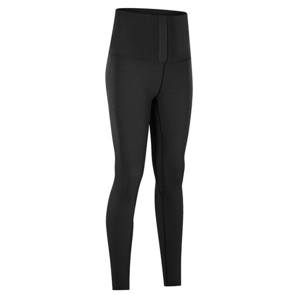 Hip Lift Shaping Yoga Pants High Waist Stretchy Gym Leggings Fitness Workout Tights Push Up Running Leggins Black Sports Pant | Vimost Shop.