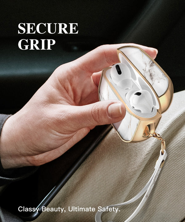 Earphone Case For Airpods Pro Case 360 Degree Protective Marble Case Cover Compatible with Apple AirPods Pro (2019) | Vimost Shop.
