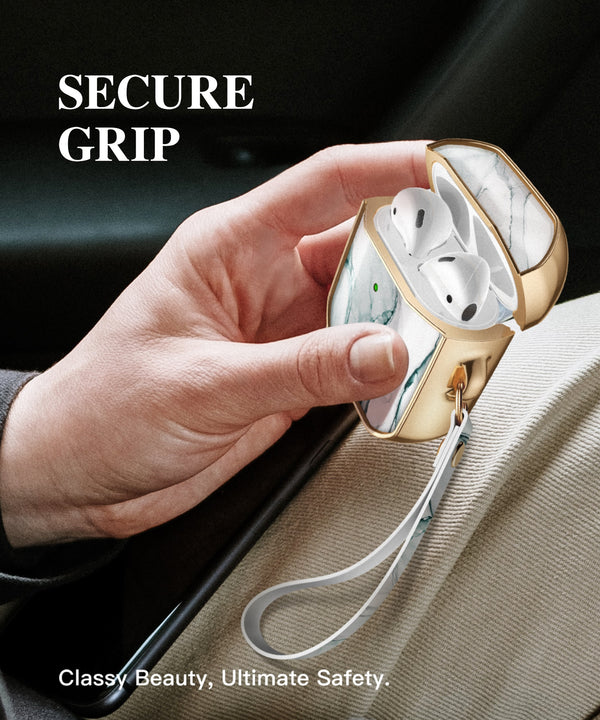 Earphone Case For Airpods Pro Case 360 Degree Protective Marble Case Cover Compatible with Apple AirPods Pro (2019) | Vimost Shop.