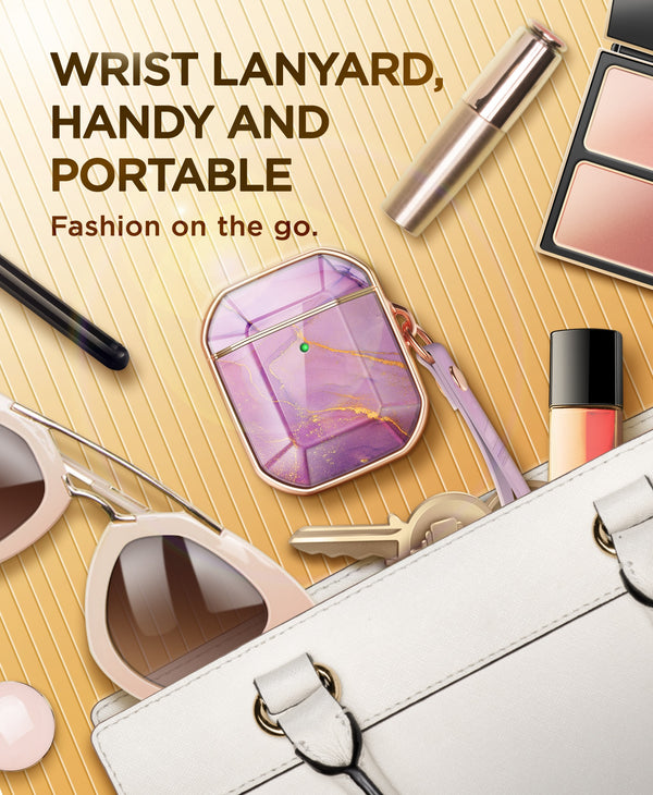 Earphone Case For Airpods Pro Case 360 Degree Protective Marble Case Cover Compatible with Apple AirPods Pro (2019) | Vimost Shop.