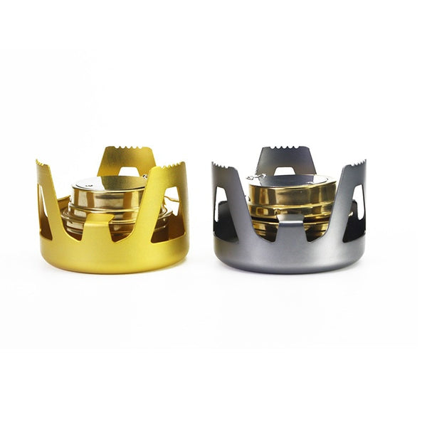 High Quality Outdoor Picnic Stove New Mini Ultra-light Spirit Combustor Alcohol Stove Camping Furnace Camping Portable Folding