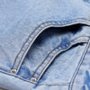 Solid High Waist Washed Casual Denim Jeans Woman,Spring ELF Pure Ripped Hole Diamond Beaded Ladies,Daily Trousers