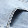Solid High Waist Washed Casual Split Hem Flare Jeans Women,Spring Pure Letter Embroidery Ladies Basic Daily Trouser